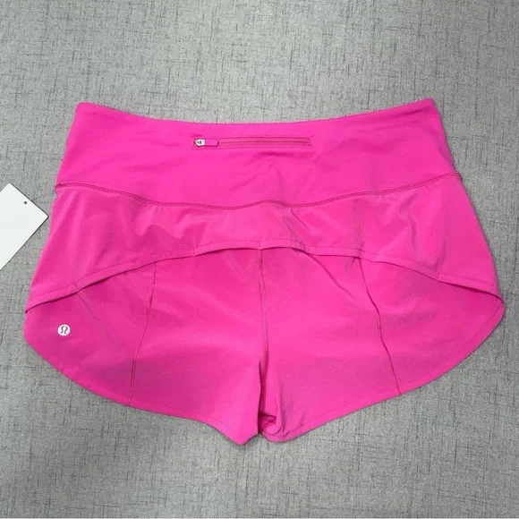Lululemon Speed Up High Rise Athletic Shorts Sonic Pink NWT - Picture 5 of 10